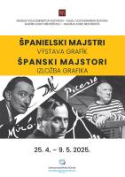 Шпански мајстори (Picasso, Miró a Dalí) – изложба графика