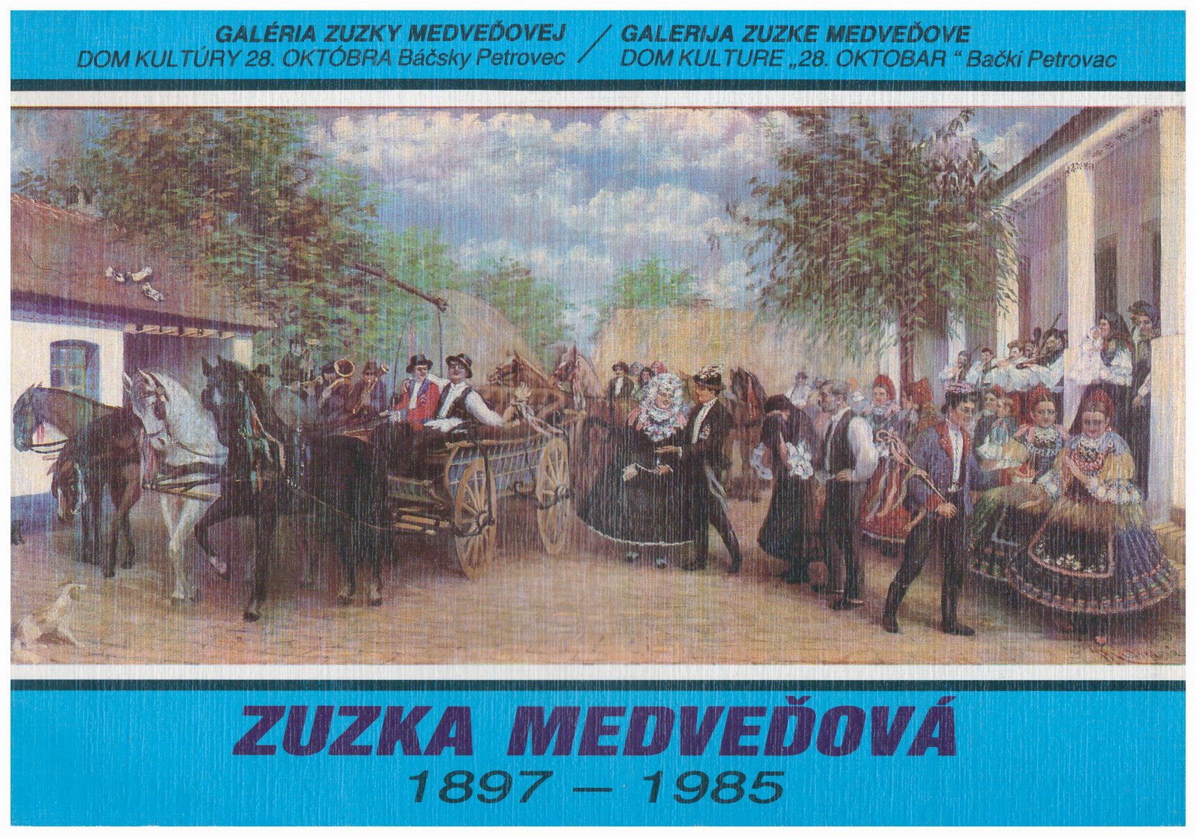 Zuzka Medvedova 1897 1985 1989