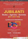 Шкулец - Агарски - Ђуровка (60 + 60 + 50) са професором Ракиџићем - Јубиланти - колективна изложба (18. Европска ноћ музеја и галерија)